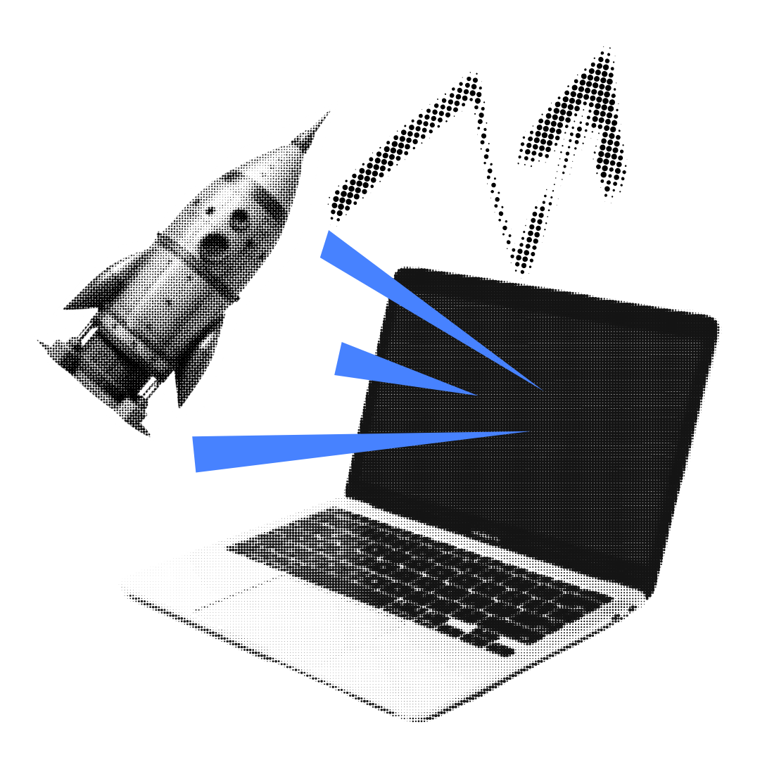 Delegation and virtual assistance illustration